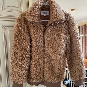 BB Dakota Fuzzy Teddy Jacket XS